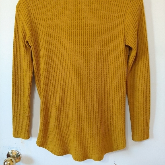 ANTHROPOLOGIE Akemi + Kin Woodruff Waffle Knit Wrap Top - Picture 11 of 15